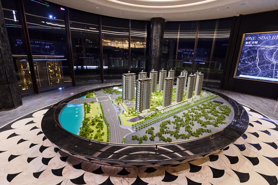 中海·甲三号院 模型照片